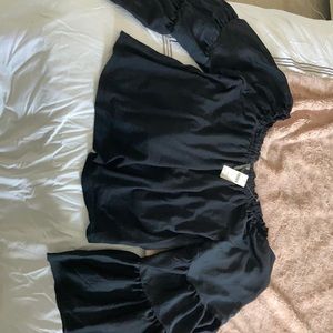 Anthropologie off the shoulder top